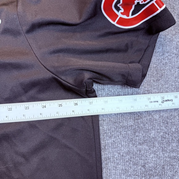 VTG Ecko Unltd Jersey Mens‎ 3XL Black Red Short Sleeve Button Up Baseball Shirt - Picture 9 of 9